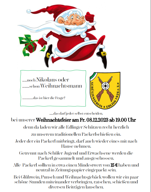 Hier geht es zur Einladung die Weihnachtsfeier 2023